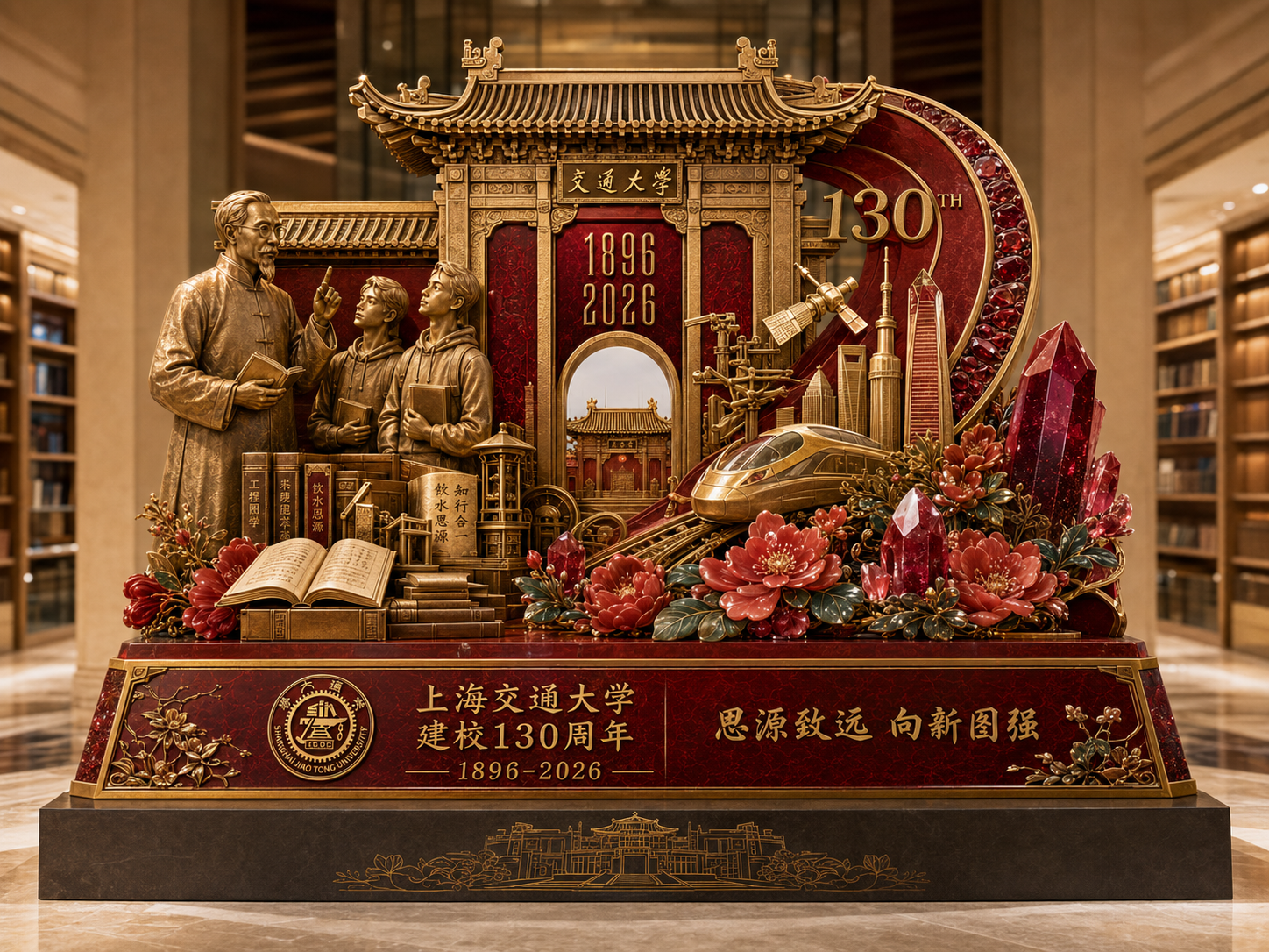 《思源致远·一三〇》上海交通大学百卅校庆纪念艺术系列